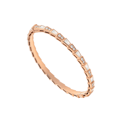 [Kismet Jewels ]SERPENTI BRACELET PINK GOLD MOP DIAMOND