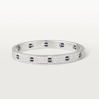 [Kismet Jewels ]LOVE BRACELET 6.1MM DIAMOND-PAVED CERAMIC
