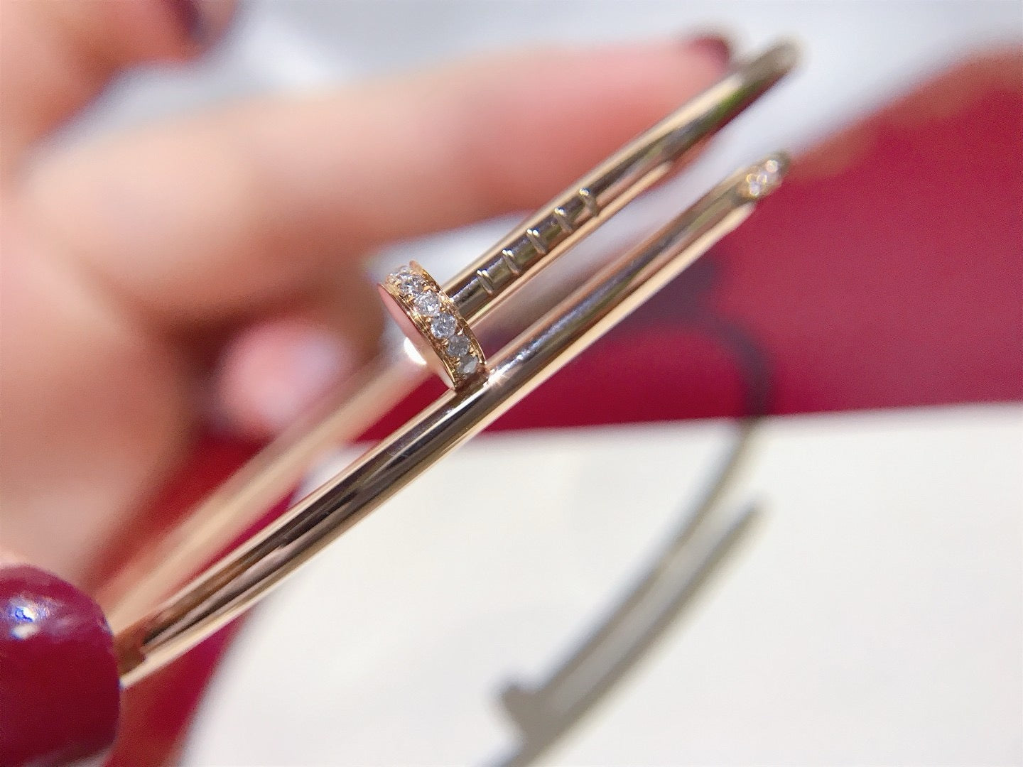 [Kismet Jewels ]JUSTE BRACELET 2.5MM DIAMONDS