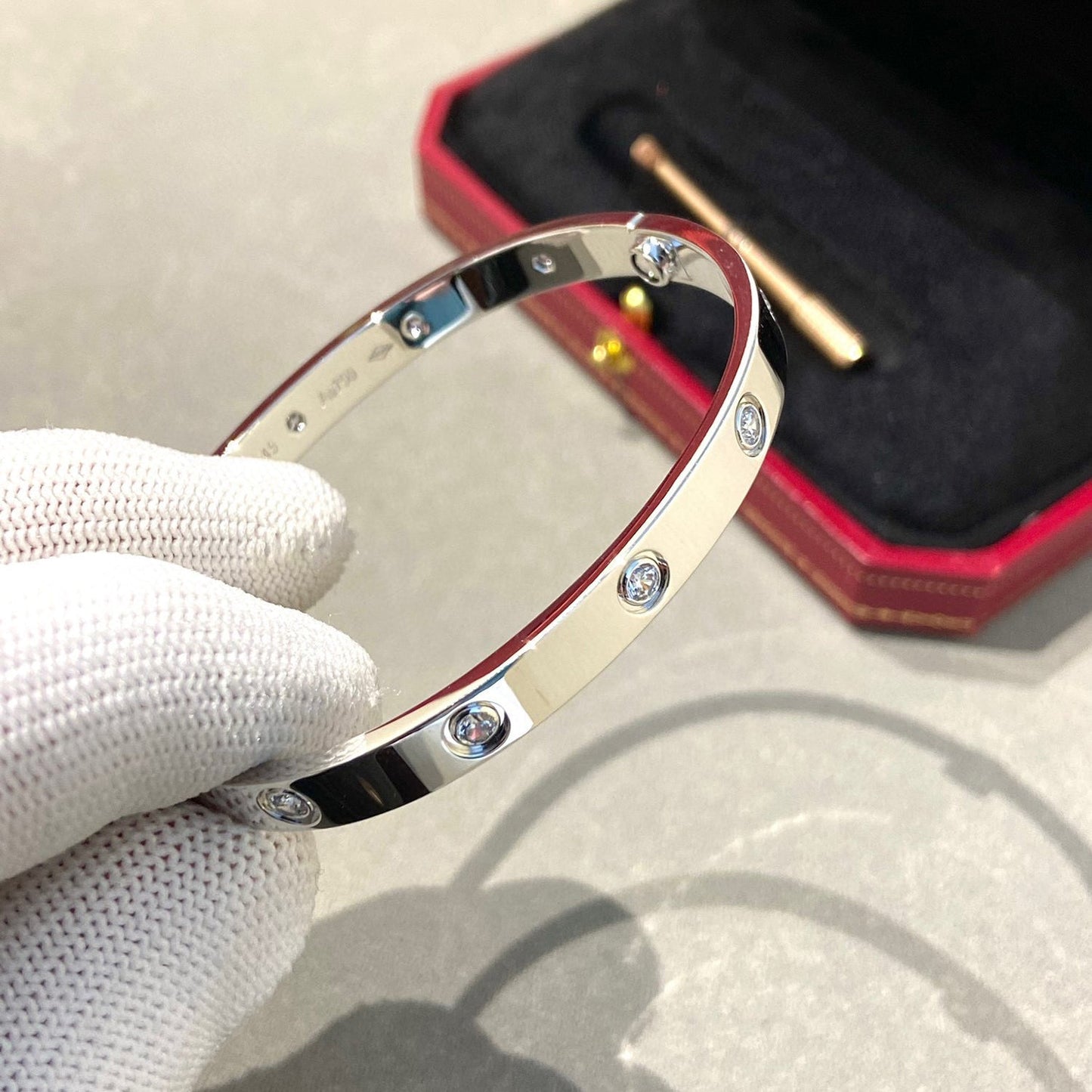 [Kismet Jewels ]LOVE BRACELET 6.1MM 10 DIAMONDS