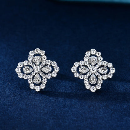[Kismet Jewels ]LOOP EARRINGS FULL MOTIF DIAMOND 16MM