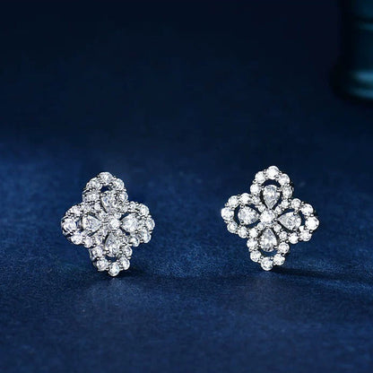 [Kismet Jewels ]LOOP EARRINGS FULL MOTIF DIAMOND 16MM