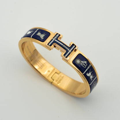 [Kismet Jewels ]H BRACELET BLUE CERAMIC