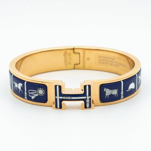 [Kismet Jewels ]H BRACELET BLUE CERAMIC