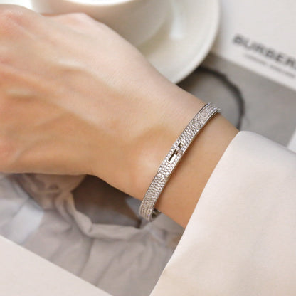 [Kismet Jewels ]KELLY BRACELET DIAMOND PAVED