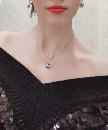 [Kismet Jewels ]JEUX DE PINK GOLD DIAMOND NECKLACE