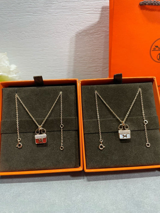 [Kismet Jewels ]H CIRCE MOISSANITE PENDANT NECKLACE GOLD