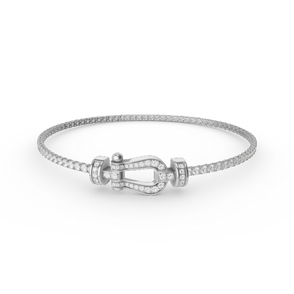 [Kismet Jewels ]FORCE  HORSESHOE  DIAMOND TENNIS BRACELET