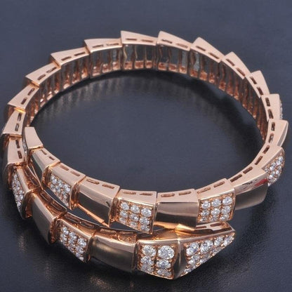 [Kismet Jewels ]SERPENTI BRACELET PINK GOLD DIAMOND
