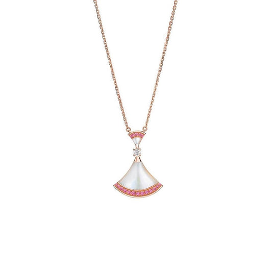 [Kismet Jewels ]DREAM NECKLACE MOP PINK DIAMOND