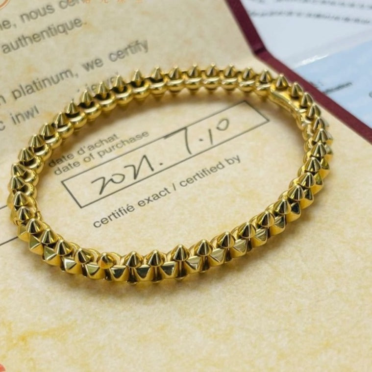 [Kismet Jewels ]CLASH GOLD BRACELET