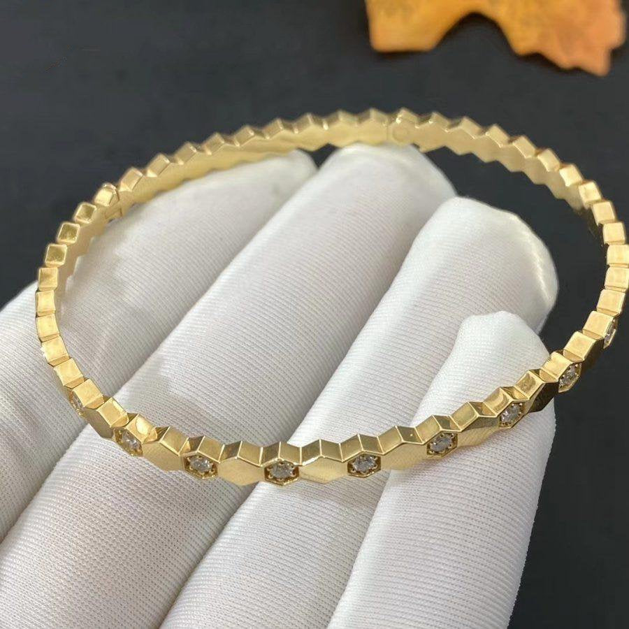[Kismet Jewels ]BEE LOVE GOLD DIAMOND BRACELET