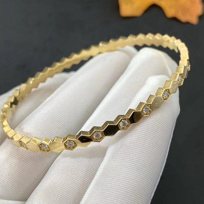 [Kismet Jewels ]BEE LOVE GOLD DIAMOND BRACELET