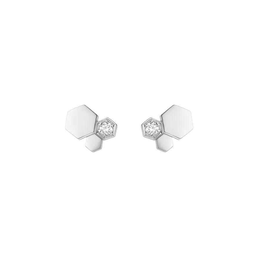 [Kismet Jewels ]BEE LOVE SILVER DIAMOND EARRINGS
