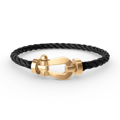 [Kismet Jewels ]FORCE LARGE HORSESHOE NO DIAMOND BRACELET GOLD