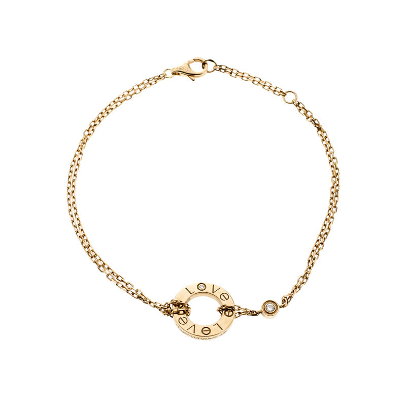 [Kismet Jewels ]LOVE BRACELET 2 DIAMOND