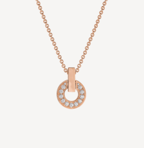 [Kismet Jewels ]GARI NECKLACE PINK GOLD DIAMOND