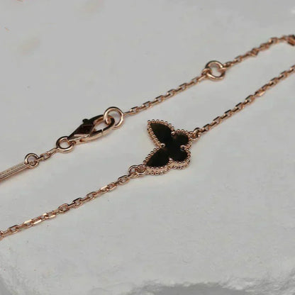 [Kismet Jewels ]BUTTERFLY ONYX  BUTTERFLY BRACELET
