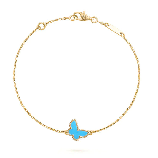[Kismet Jewels ]BUTTERFLY TURQUOISE BUTTERFLY BRACELET