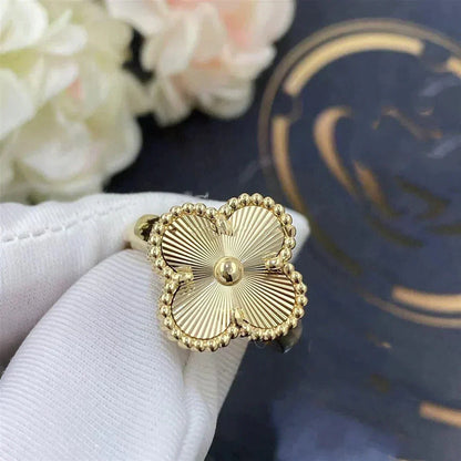 [Kismet Jewels ]CLOVER GOLD RING