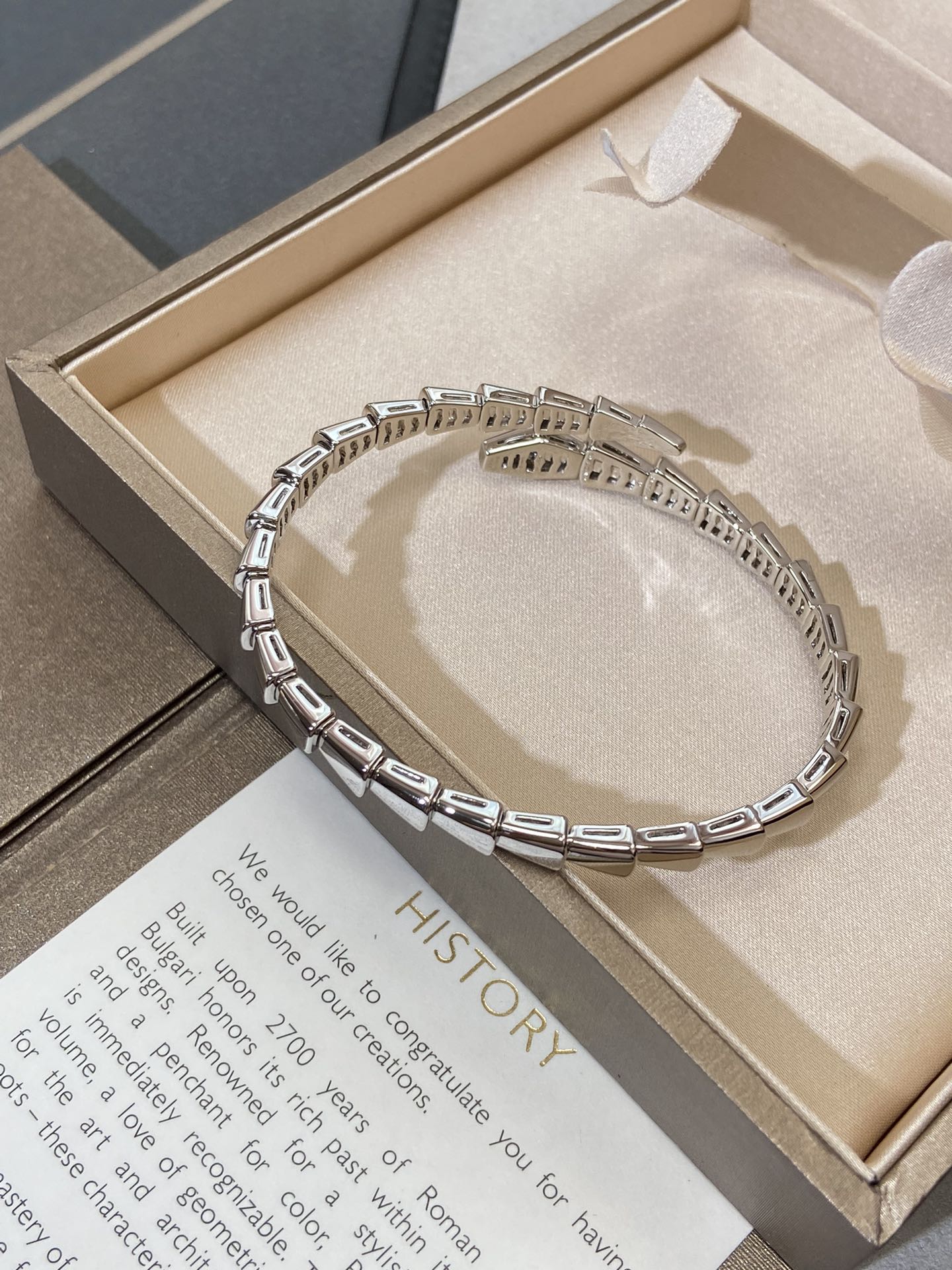 [Kismet Jewels ]SERPENTI VIPER SILVER BRACELET