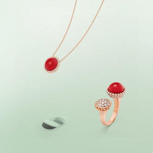 [Kismet Jewels ]PERLEE COULEURS DIAMOND ROSE GOLD BETWEEN THE FINGER RING