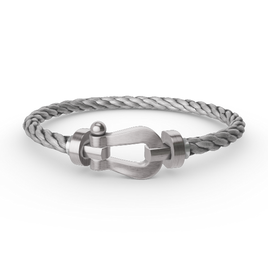 [Kismet Jewels ]FORCE LARGE HORSESHOE NO DIAMOND BRACELET SILVER